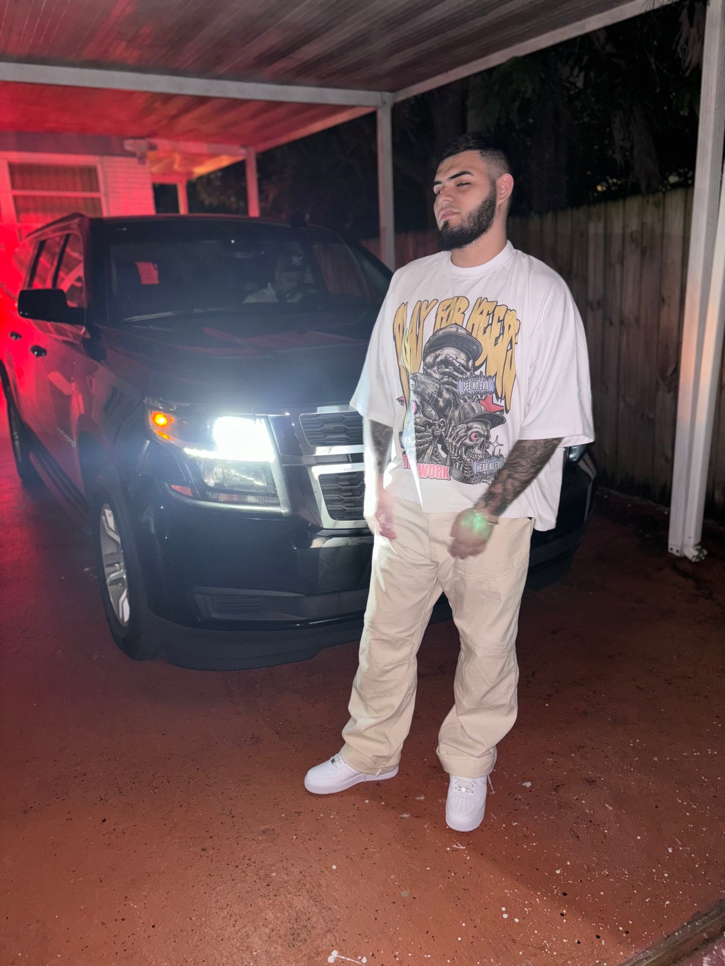 TrenchWork "See No Evil" Extreme Oversized Tee